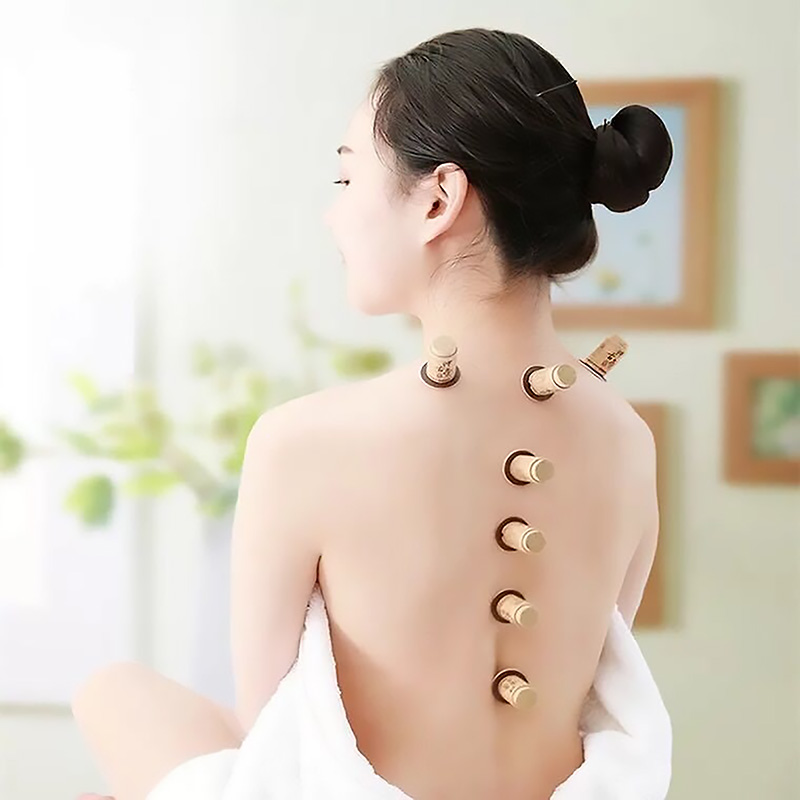 Herbal Wellness Massage - 30 قطعة من أنابيب الموكسا مع