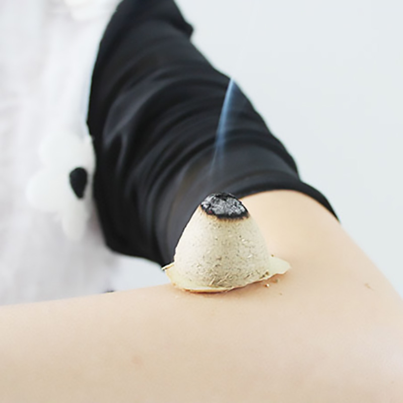 Herbal Wellness Massage - مجموعة أعواد الموكسا المخروطية لتدفئة البطن
