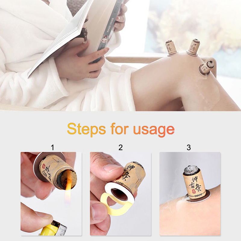 30 قطعة من أنابيب الموكسا مع ع - مراجعة Herbal Wellness Massage وسعره