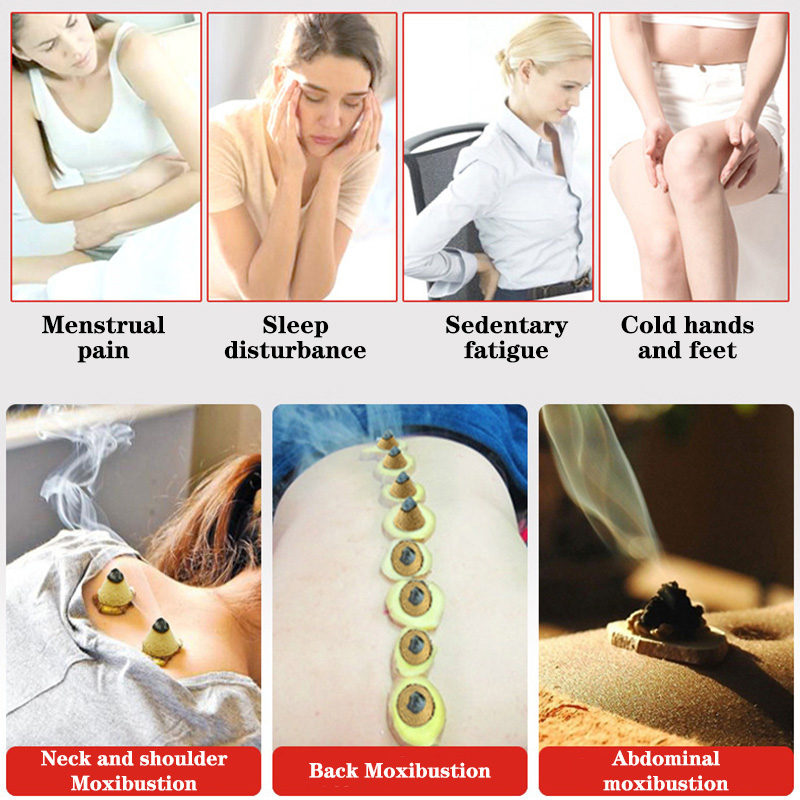 مجموعة أعواد الموكسا المخروطية - مراجعة Herbal Wellness Massage وسعره