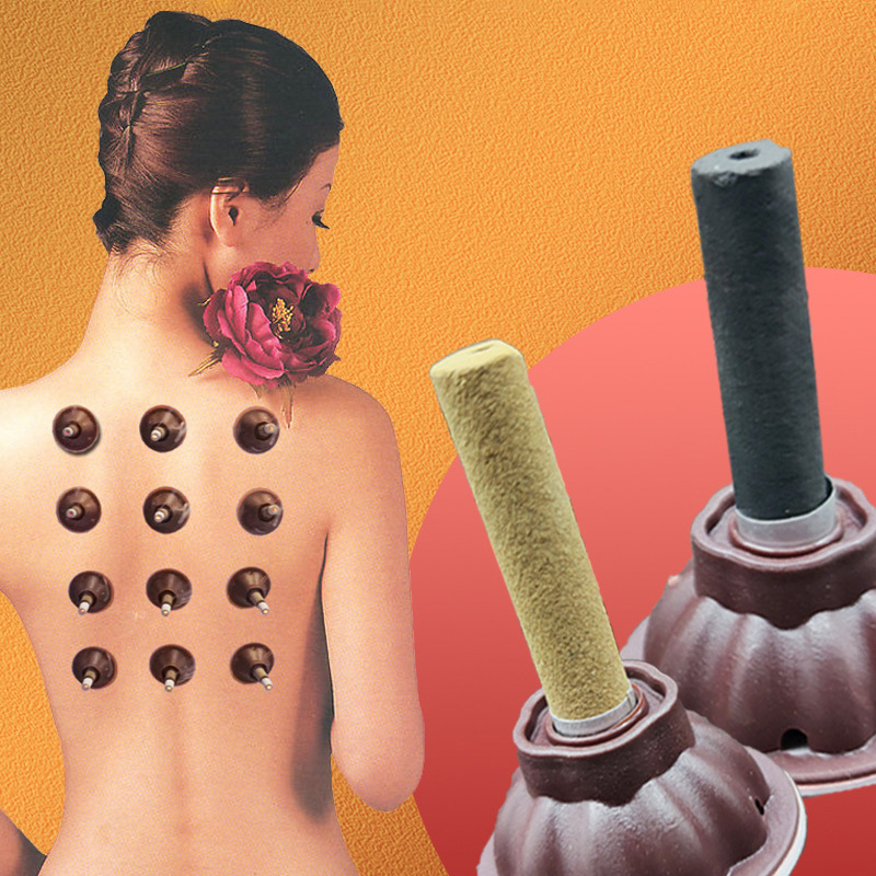 نوعان من لاصقات الموكسا ذاتية  - مراجعة Herbal Wellness Massage وسعره